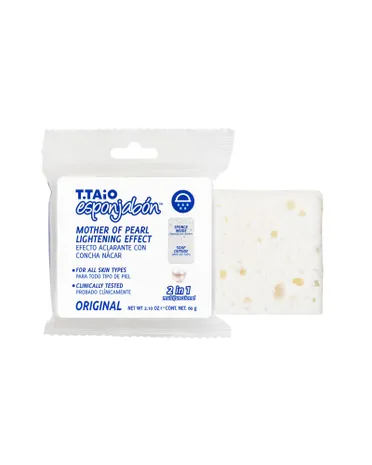 T. Taio Mother of Pearl Brightening Sponge Soap 60 g