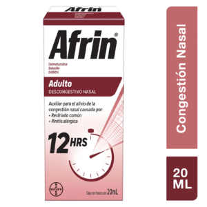 Afrin Original Nasal Decongestant Spray 20 ml - Pharmacy in Cabo delivery