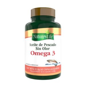 Nature's Life Omega-3 Fish Oil 65 Capsules - Pharmacy in Cabo delivery