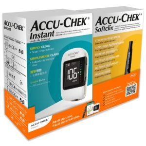 Accu-Chek Instant Glucose Meter Bundle with Softclix - Pharmacy in Cabo delivery
